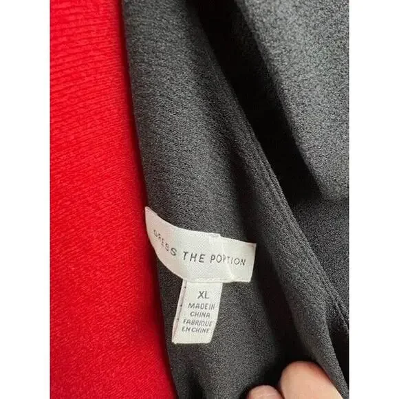 New Dress The Population Tiffany Dress Size XL One Shoulder MSRP: $148 - Picture 5 of 6